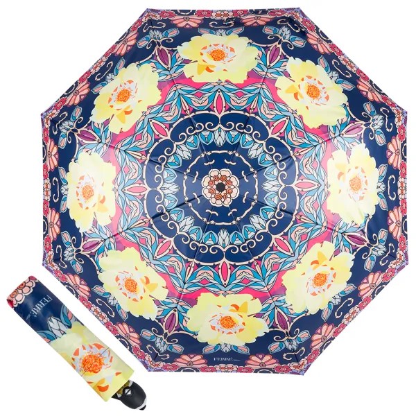 Зонт складной женский автоматический Ferre 6002-OC разноцветный