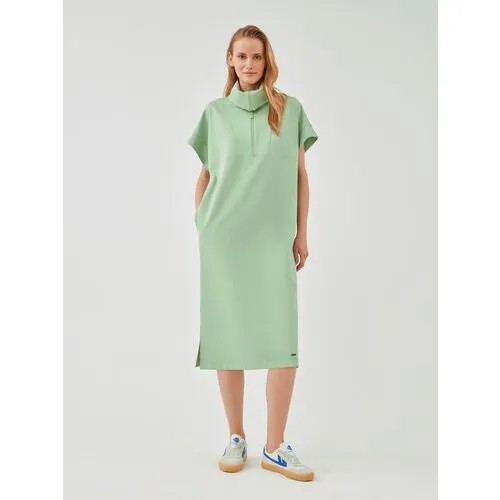 Платье Pompa, размер 42, зеленый