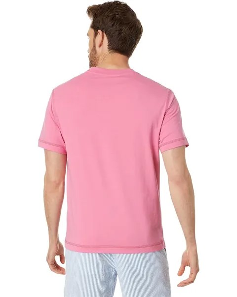 Футболка Lacoste Short Sleeve Relaxed Fit Graphic T-Shirt, цвет Reseda Pink