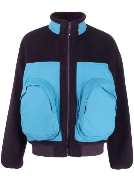 AMBUSH fleece-panelled jacket