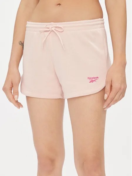 Спортивные шорты slim fit Reebok, розовый