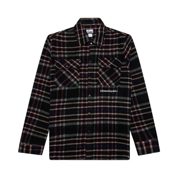 Рубашка Billionaire Boys Club Stardust Long-Sleeve Button Up 'Black', черный