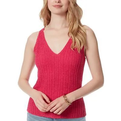 Jessica Simpson Женская рубашка-свитер Edith Racerback с V-образным вырезом BHFO 8173