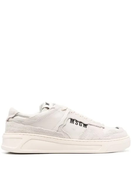 Кроссовки MSGM With Logo, светло-серый