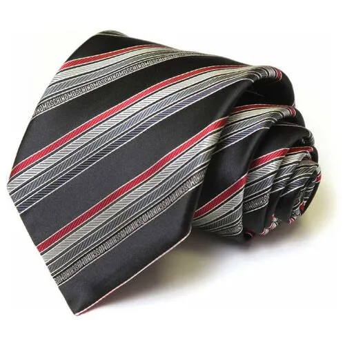 Строгий галстук в полоску Moschino 33054