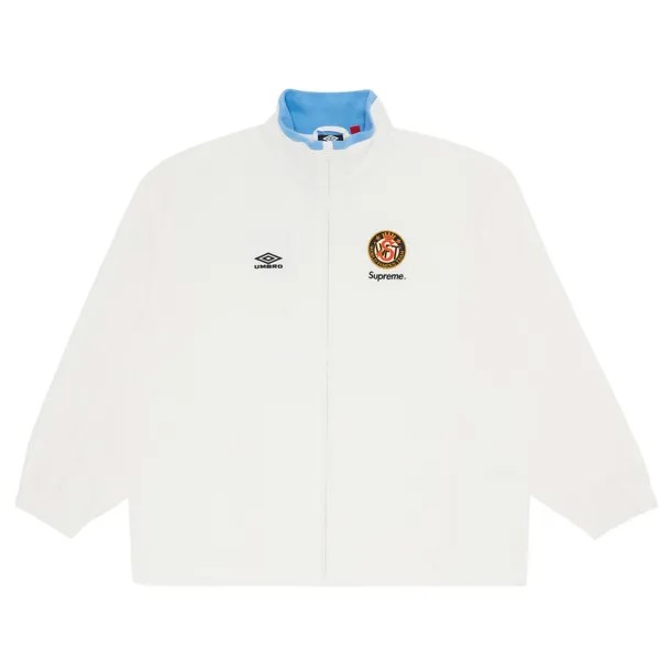 Спортивная куртка Supreme x Umbro из хлопка Ripstop, цвет Белый