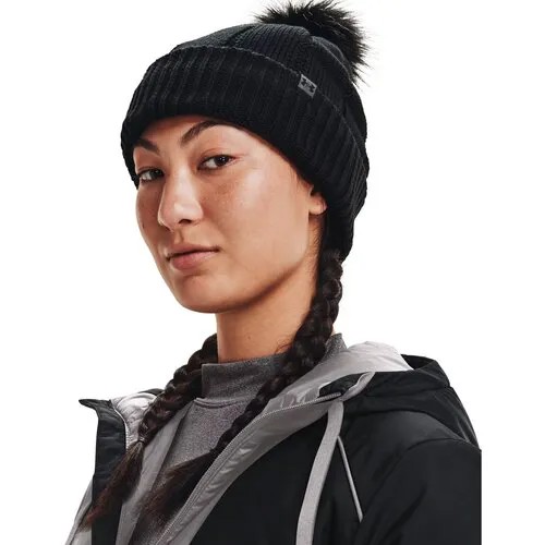 Шапка бини Under Armour, размер 58-60, черный