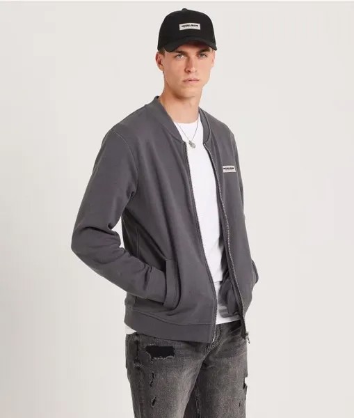 Бомбер Alister Retro Jeans, серый