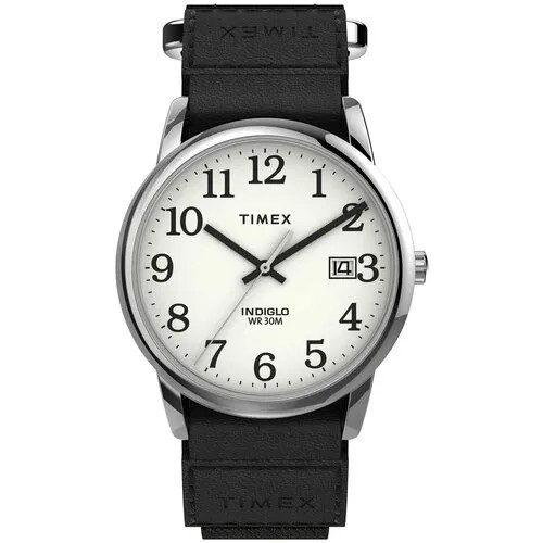 Наручные часы TIMEX Easy Reader, стальной/белый/черный