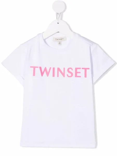 TWINSET Kids logo-print short-sleeved T-shirt