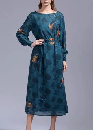 Платье ArtRibbon-3449P В цвете: Голубой; Размеры: 46,44
