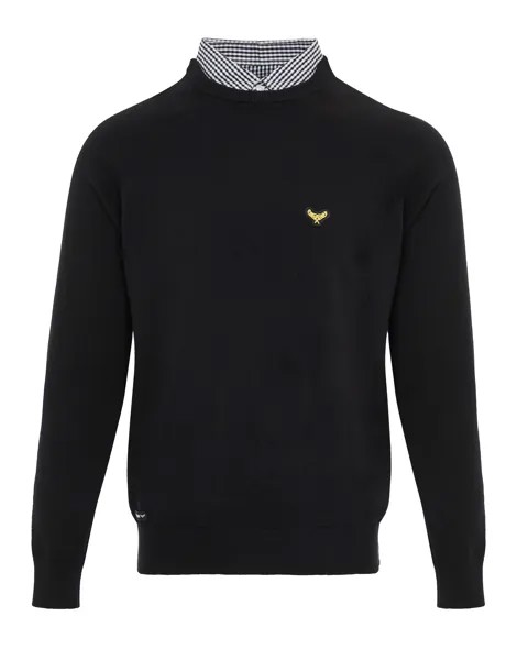 Пуловер Threadbare Strick THB Jumper Pecan, черный