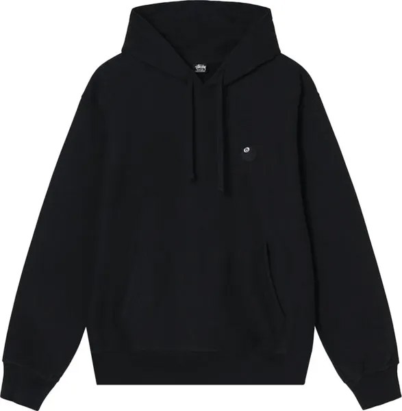 Худи Stussy 8 Ball Embroidered Hoodie 'Black', черный