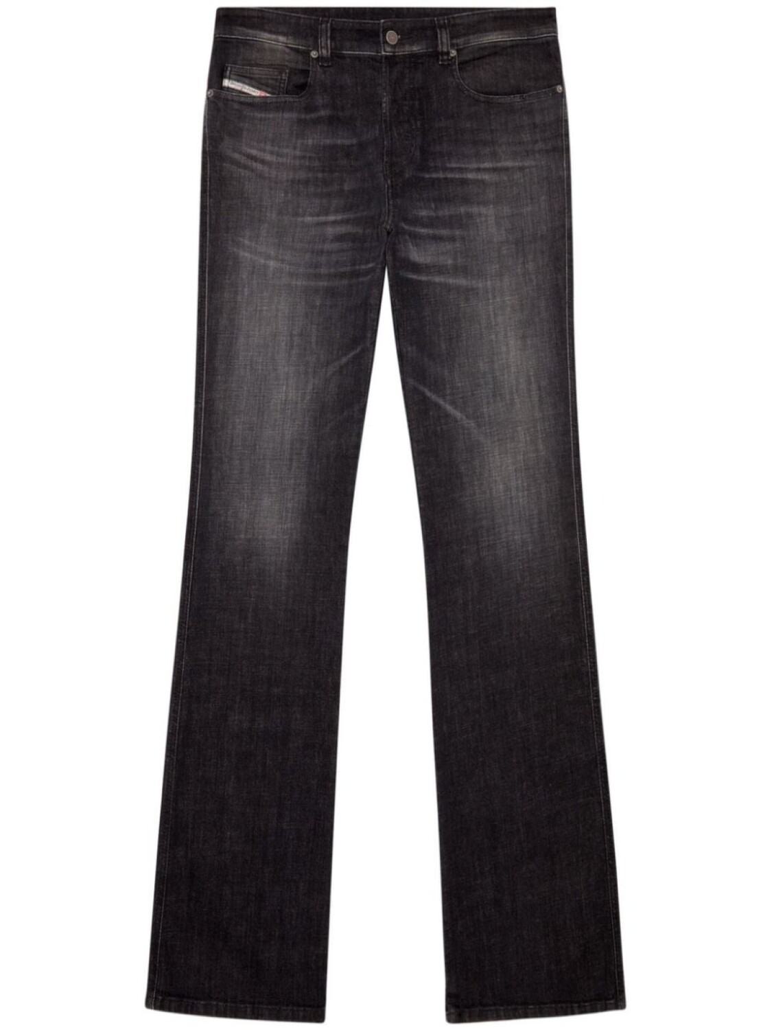 Diesel джинсы bootcut средней посадки, черный