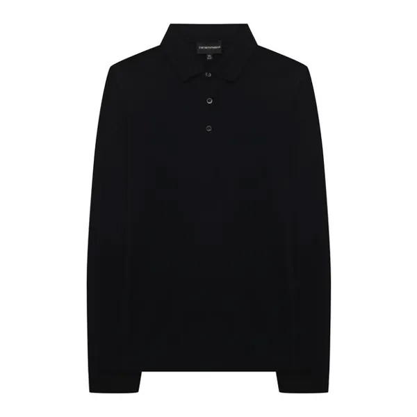 Хлопковое поло Emporio Armani