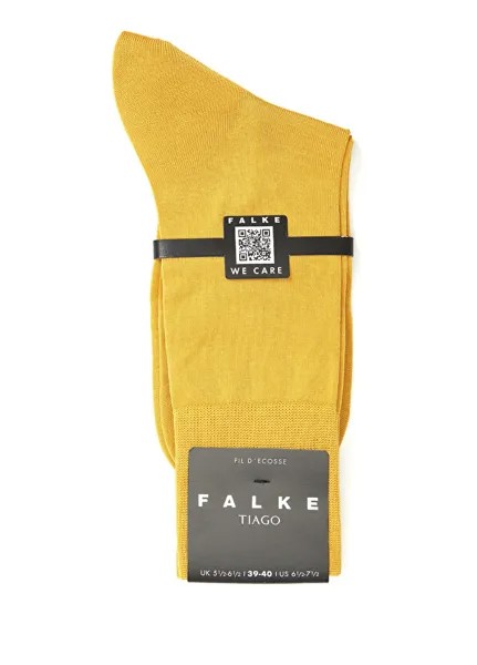 Желтые мужские носки tiago Falke