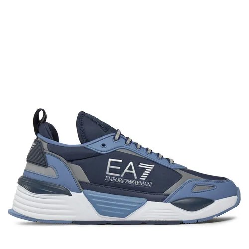 Кроссовки EA7, размер 10, синий, серый