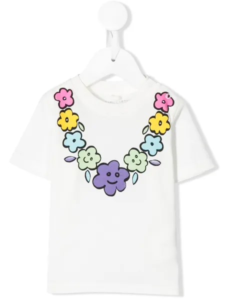 Stella McCartney Kids футболка с принтом