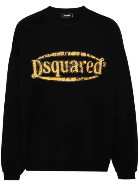Dsquared2 толстовка с логотипом, черный