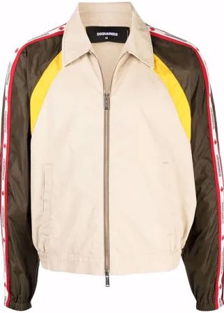 Dsquared2 бомбер с логотипом