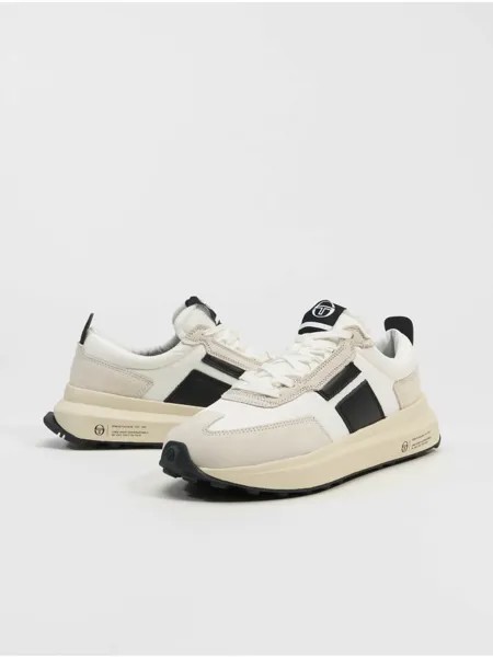 Кроссовки на шнуровке Sergio Tacchini, цвет white/tofu/nimbus cloud