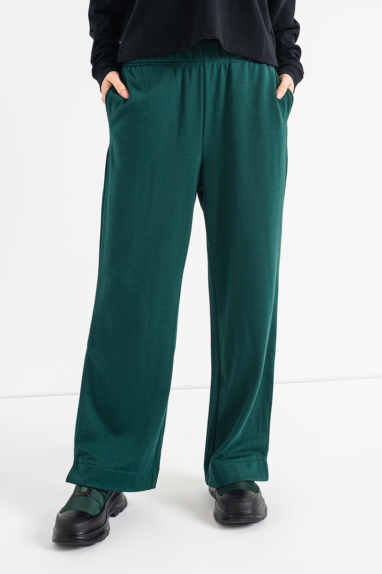 Спортивные брюки с широкими штанинами и эластичной талией Gap, зеленый