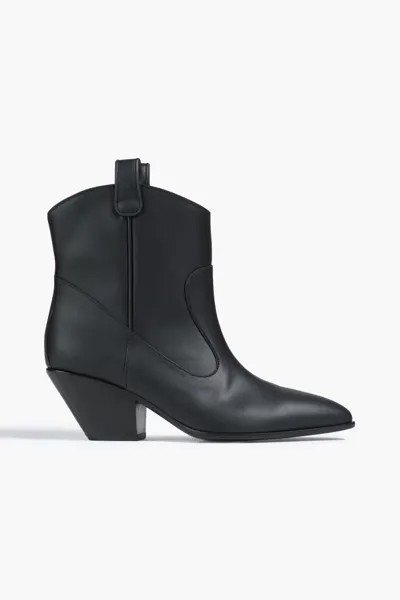 Кожаные ботильоны Giuseppe Zanotti, черный