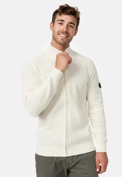 Кардиган INLAYTON INDICODE JEANS, цвет white asparagus