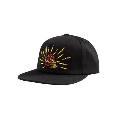 Кепка Snapback The Hundreds Flash Taz (черная) Регулируемая кепка