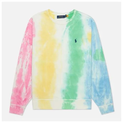 Мужская толстовка Polo Ralph Lauren Tie-Dye Fleece белый , Размер S