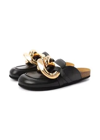 Кожаные сабо Chain JW Anderson
