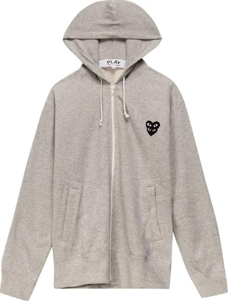 Худи Comme des Garçons PLAY Mini Logo Hoodie 'Grey', серый