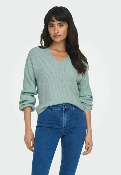 Свитшот ONLY СВОБОДНЫЙ ФИТ, цвет harbor gray