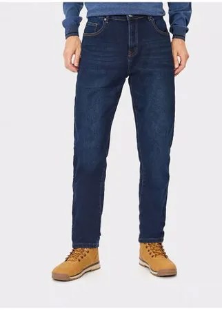 Джинсы утепленные BAON мужские, цвет: NAVYDENIM, размер: 34 (52)
