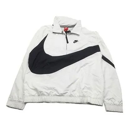 Куртка спортивная анорак ветровка саммит белая Nike, черный