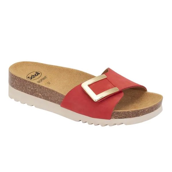 Женские сланцы SCHOLL (MONTEREY MULE F298421051), крассные