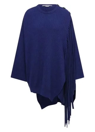 Шерстяное пончо Stella McCartney