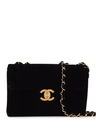 Chanel Pre-Owned сумка на плечо 1995-го года Jumbo XL с ремнем-цепочкой