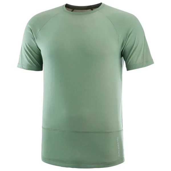 Беговая рубашка Salomon Cross Run S/S Tee, цвет Laurel Wreath