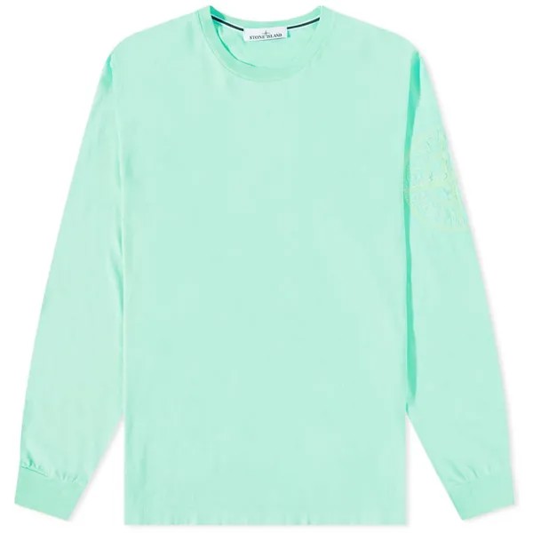 Футболка Stone Island Long Sleeve Total Sleeve Logo Tee