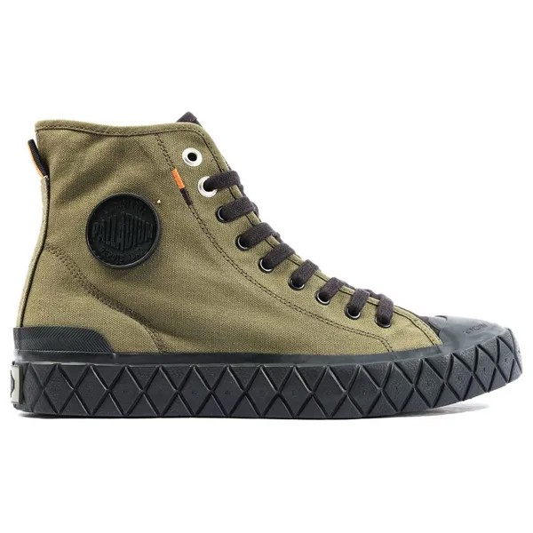 Кроссовки Palladium Palla Ace Canvas Mid, зеленый