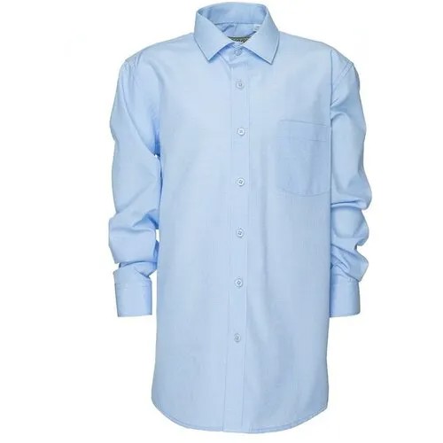 Школьная рубашка Tsarevich, размер 146-152, голубой