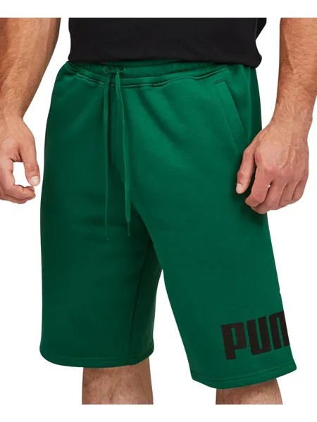 Мужские повседневные шорты из флиса Puma, цвет Vine