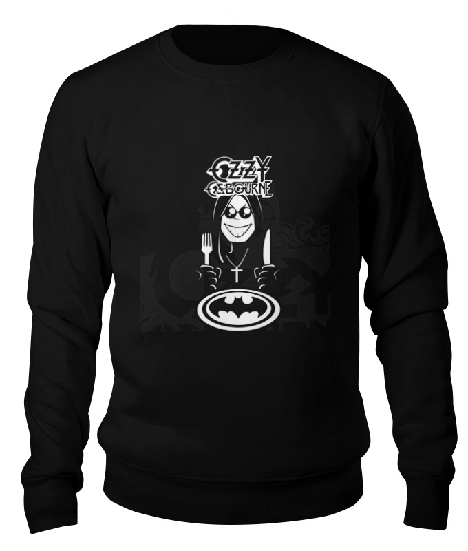 Свитшот унисекс Printio Ozzy osbourne черный 2XL