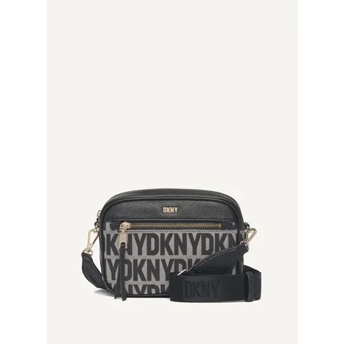 Сумка кросс-боди DKNY 106538, черный, серый