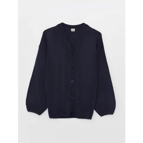 Кардиган LC Waikiki, размер 4-5 лет, dark navy