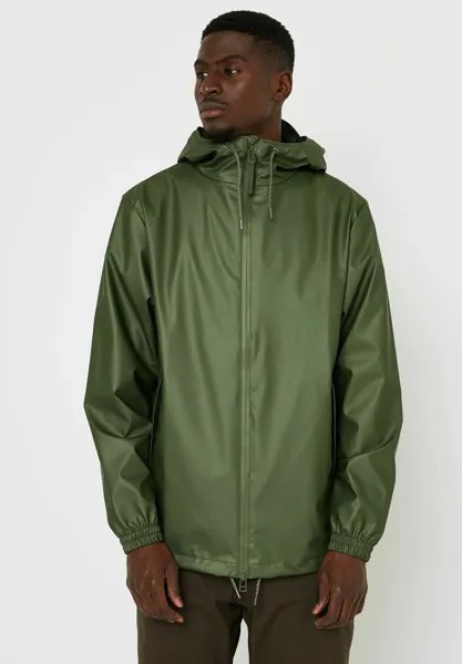Куртка из синтетической кожи Rains STORM, зеленый