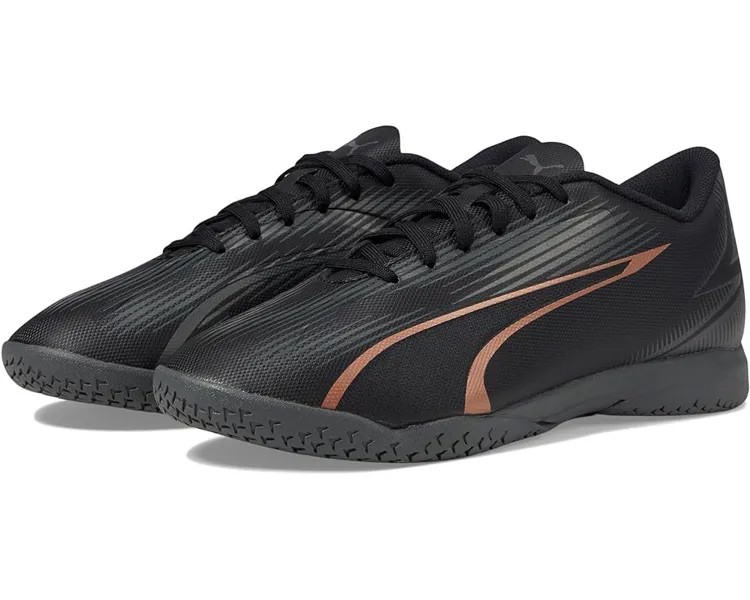 Кроссовки PUMA Ultra Play Indoor Training, цвет Puma Black/Copper Rose