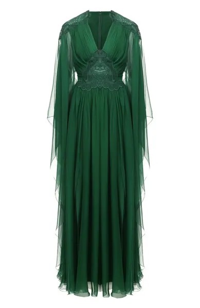 Шелковое платье Zuhair Murad