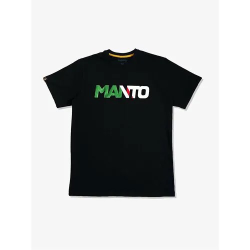 Футболка Manto, размер 52, черный